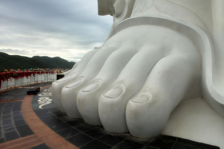 <三亚南山寺-天涯海角1日游>2至6人平安祈福纯玩小包团、观海上观音、抱佛脚、独团专车酒店/机场上门接送、含门票、不足6人选升级方案