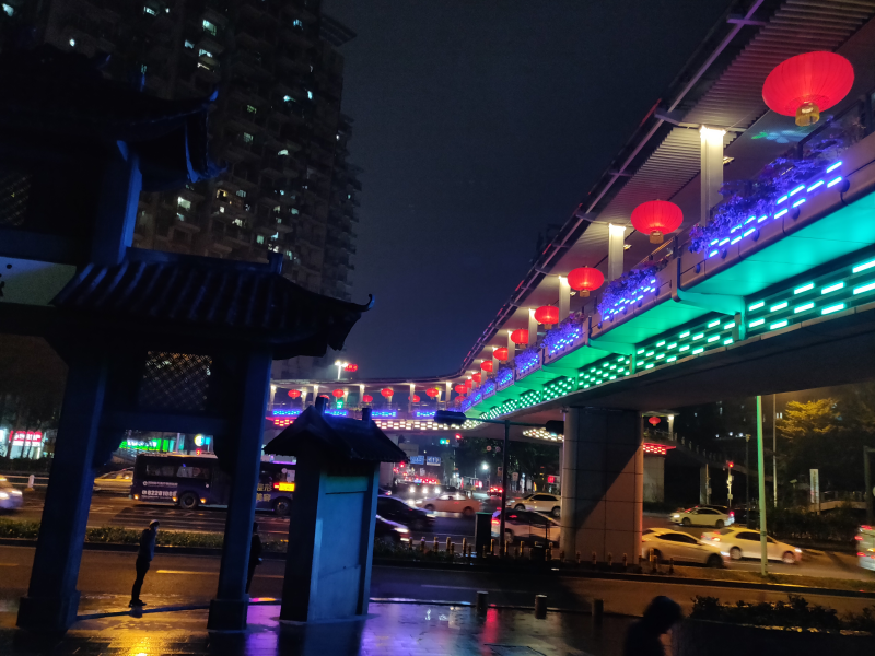 一路逛过深圳南头古城一中山公园一菏兰花卉小镇起点又是终点