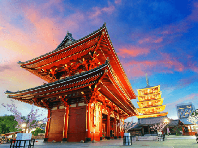 奈良大阪+东京+京都+名古屋+富士山+日本5晚暑假美食节名称图片