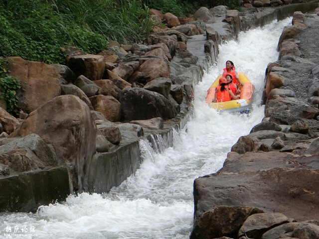  桐庐 虎啸峡漂流 富春桃源 岩岭湖漂流双漂流2日游>特色漂流