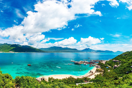 <海南三亚双飞6日游>海口进出，畅玩分界洲岛、天涯海角，品海南美食