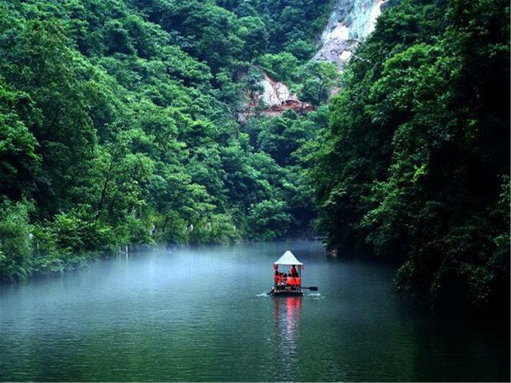  商南金丝峡-丹凤棣花古镇2日游>峡谷美景古镇荷塘可体验丹江漂流住宿