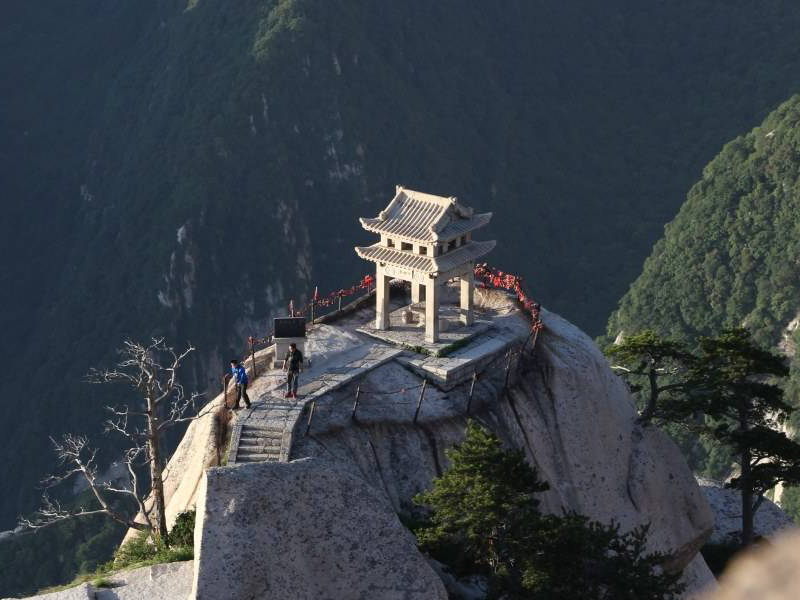 西安旅游华山八境索道一日游含北峰攻略往返天天发经典台西安图片