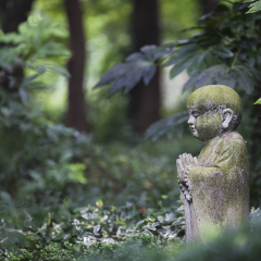 杭州灵隐寺石像