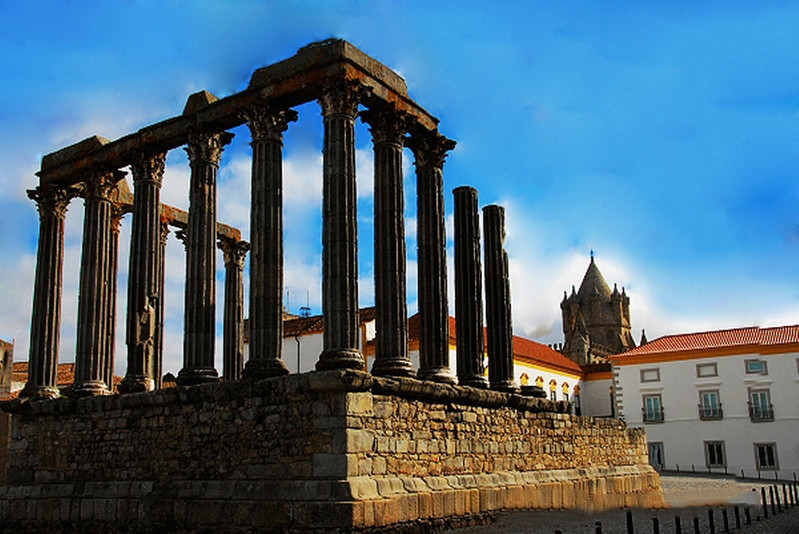 葡萄牙之旅-古城埃武拉、人骨教堂