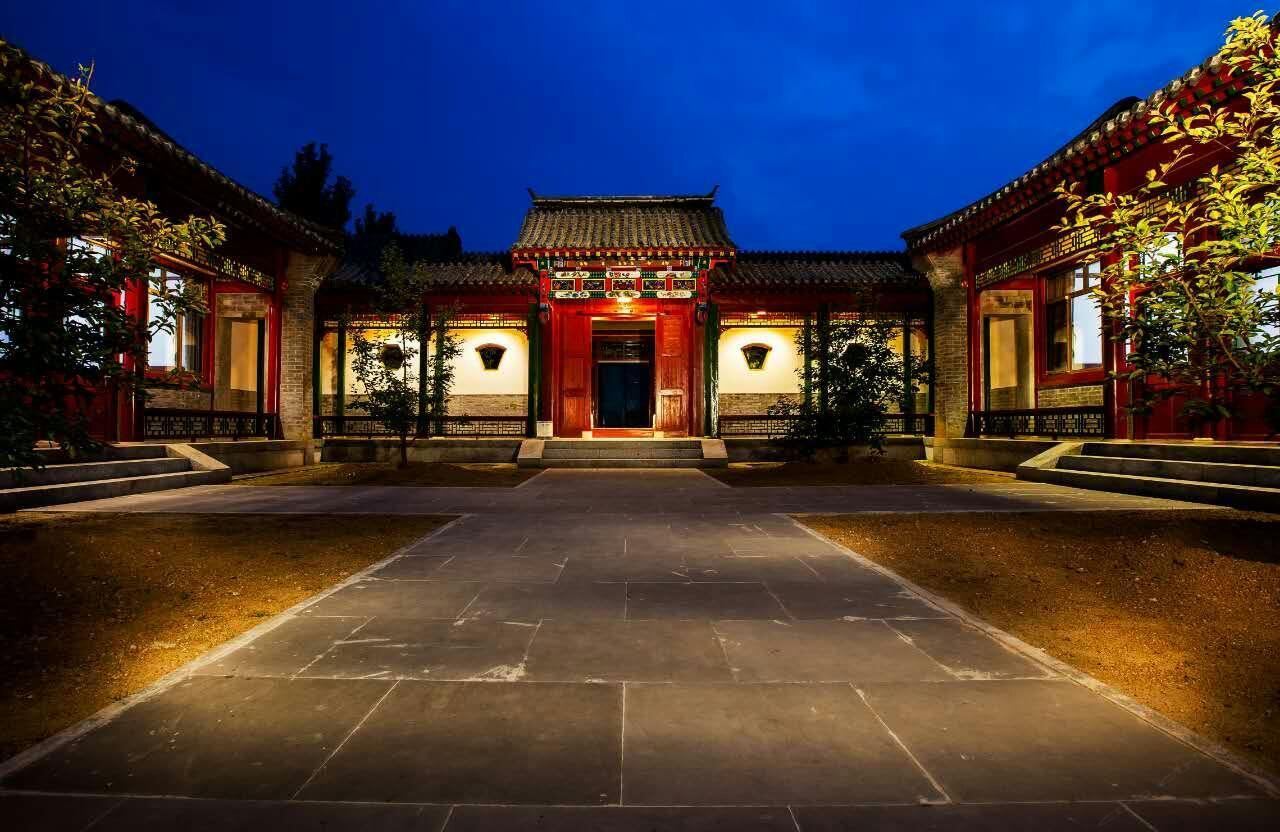 密云桃春山房小院