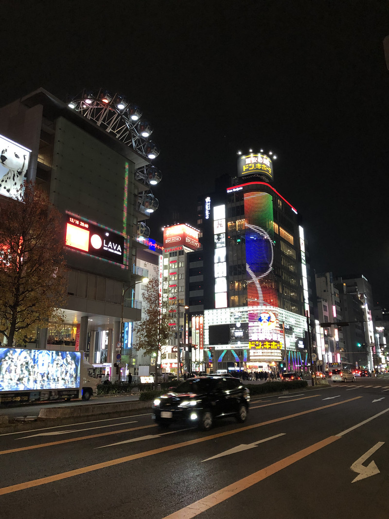 名古屋 街道夜景