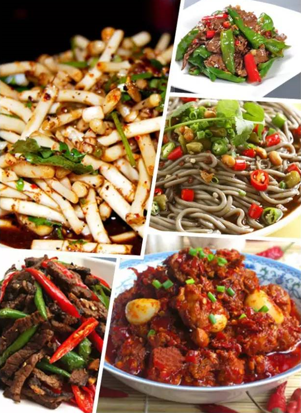 贵州家常菜几乎都以辣为佐料,糟辣椒,干辣椒,油辣椒,泡椒,尖椒.
