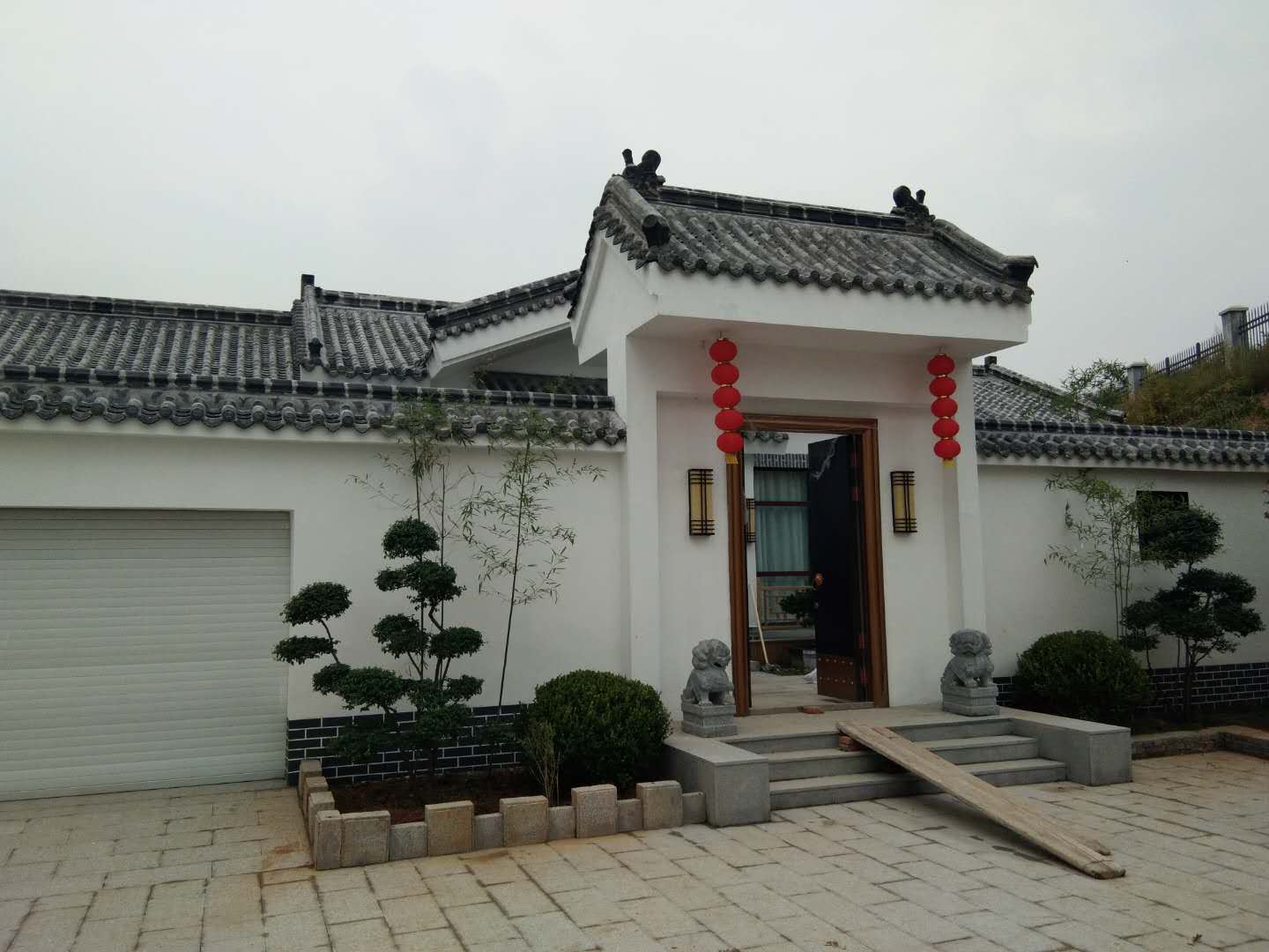 四室别墅四合院