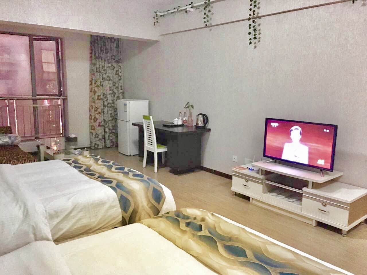 双床房