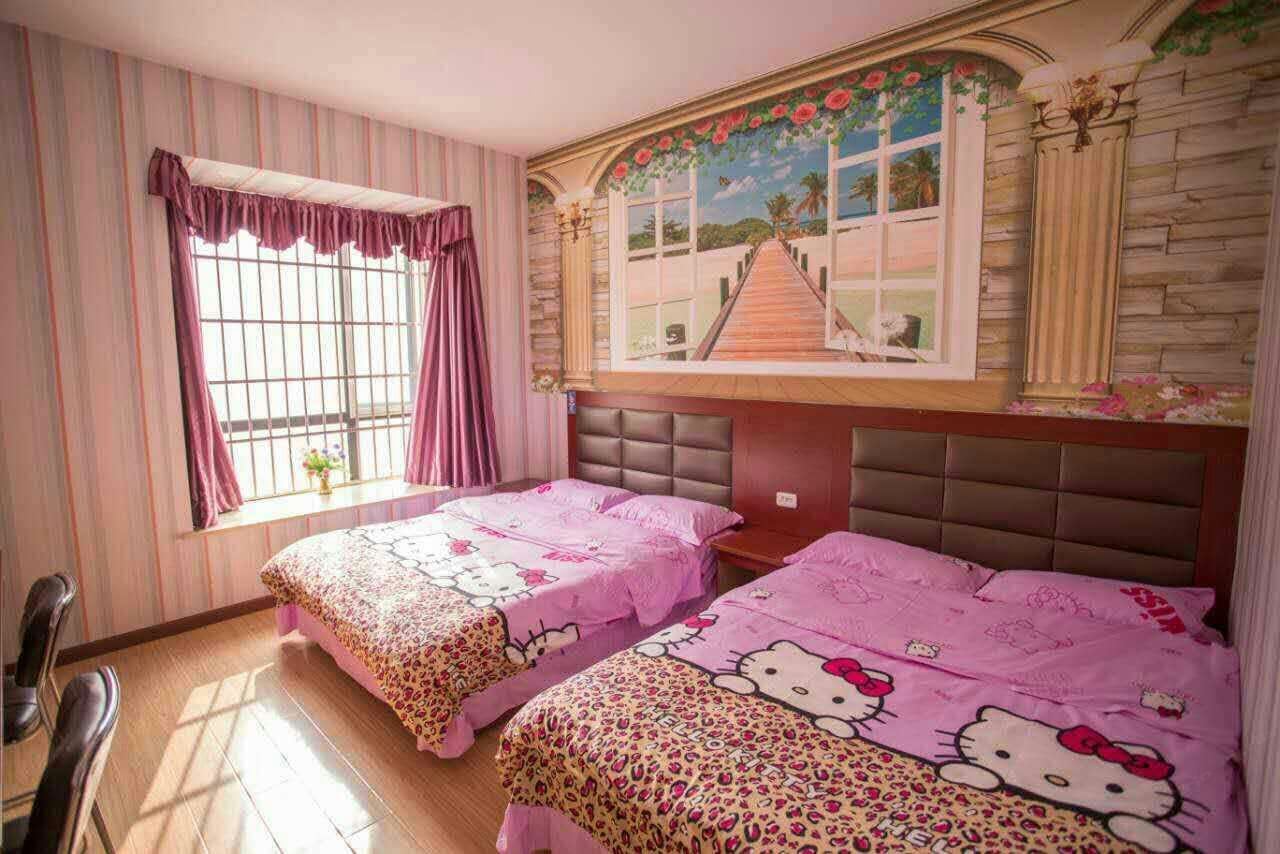 地中海主题大双床房
