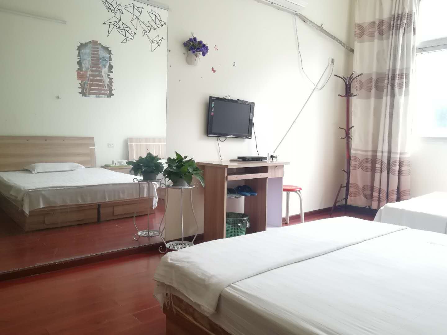 双床房