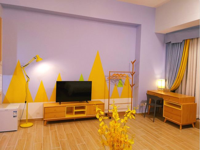 现代几何大床房