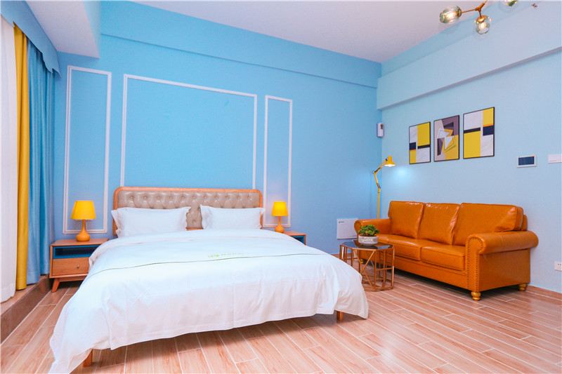 现代几何大床房