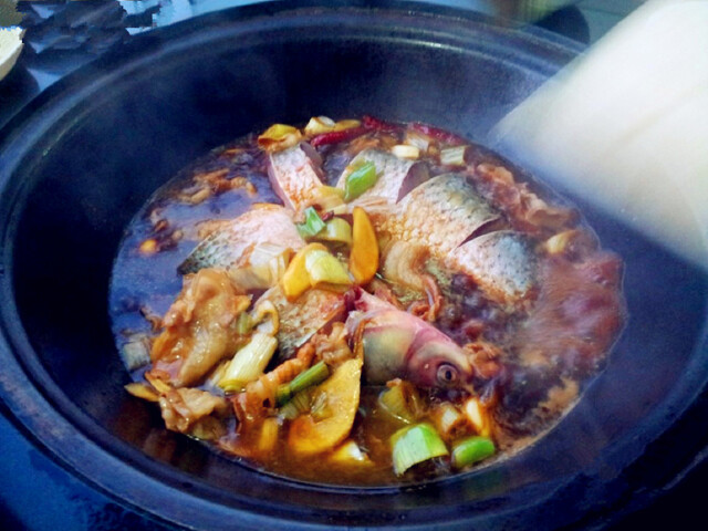铁锅炖鱼