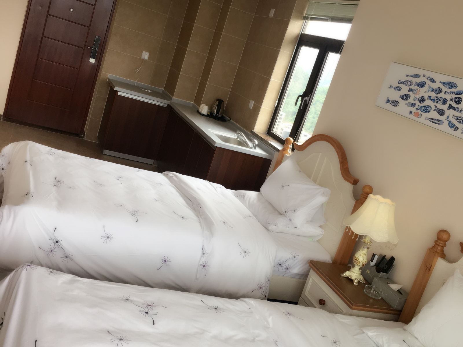 简约双床房