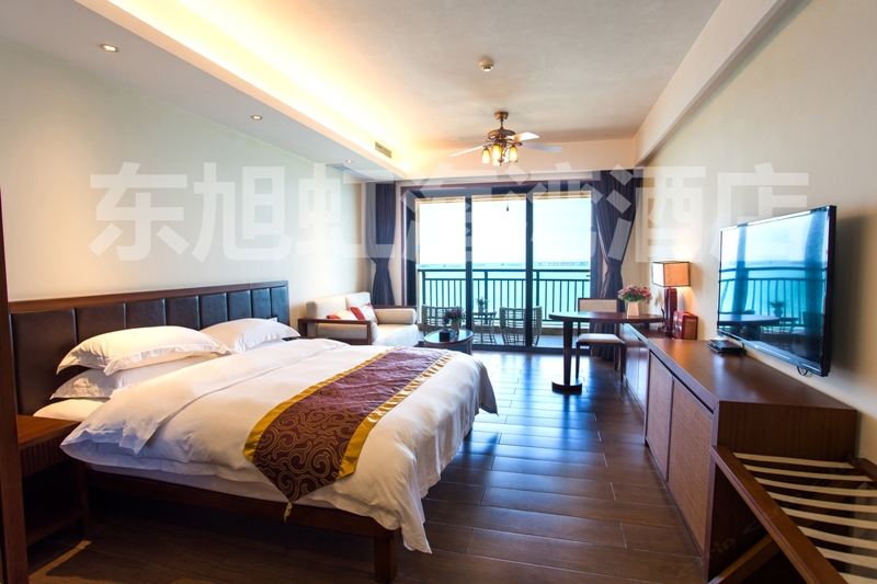 主楼180度东南亚豪华海景大床房