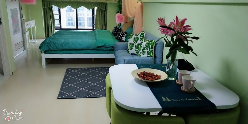 浪漫樱花大床房