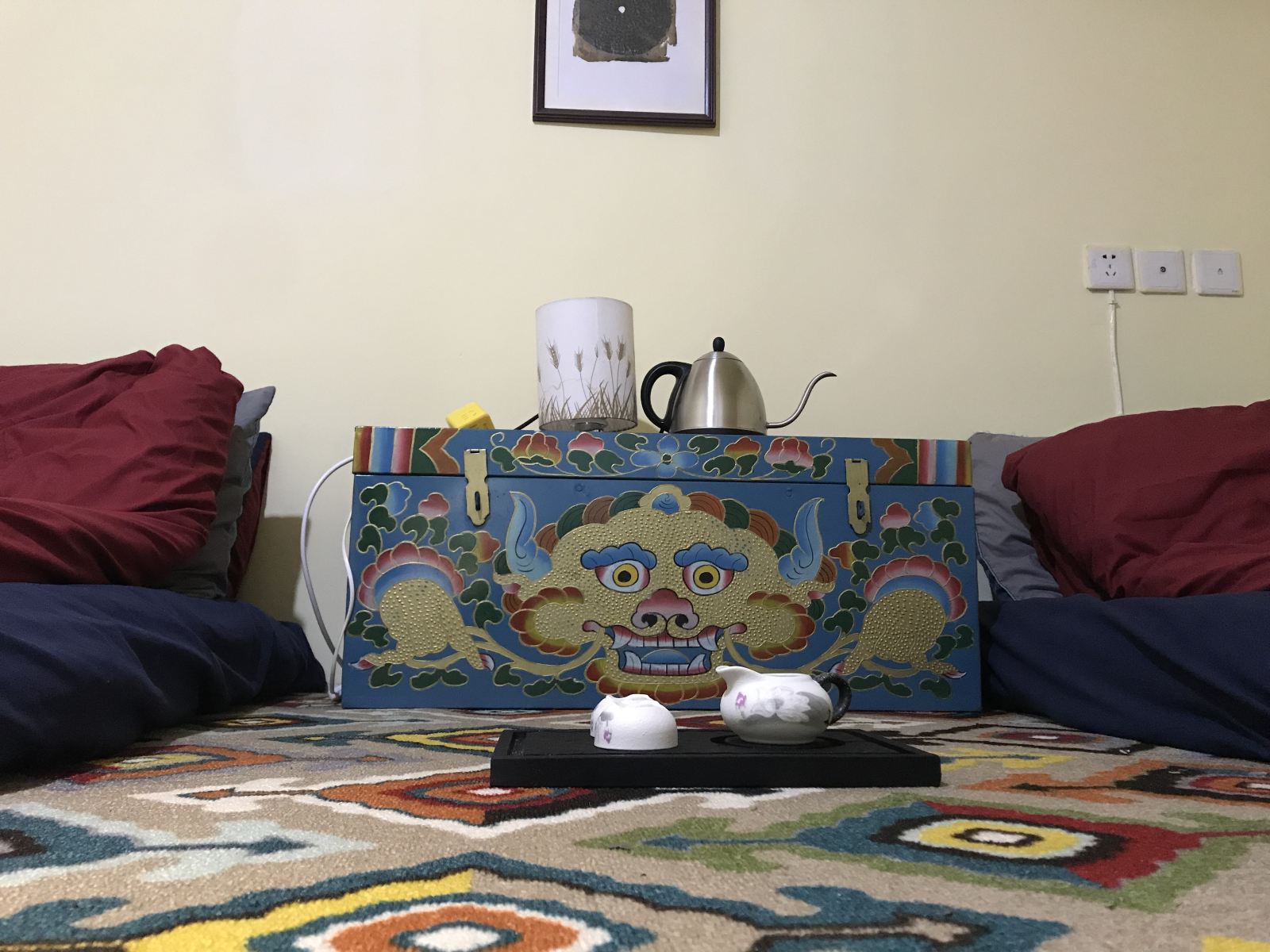 温馨藏式榻榻米双人间