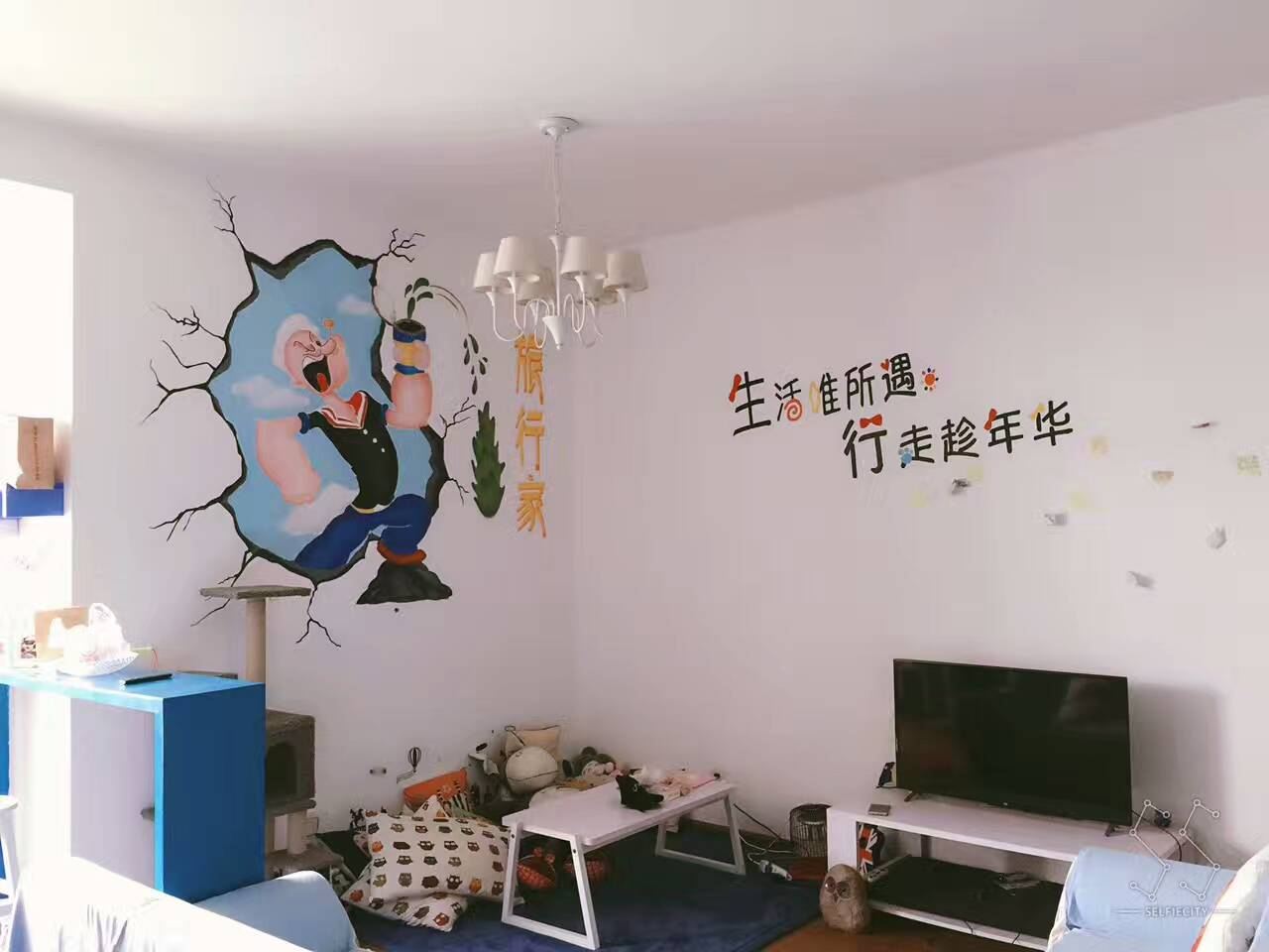 时尚多人床位房(公共卫浴)