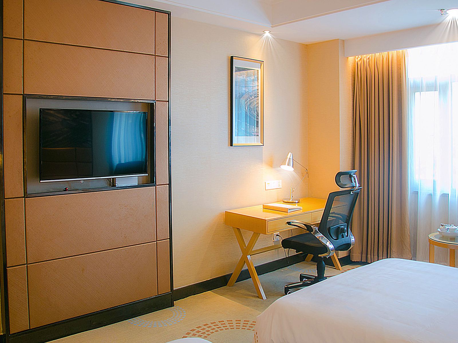 一号楼标准双床房