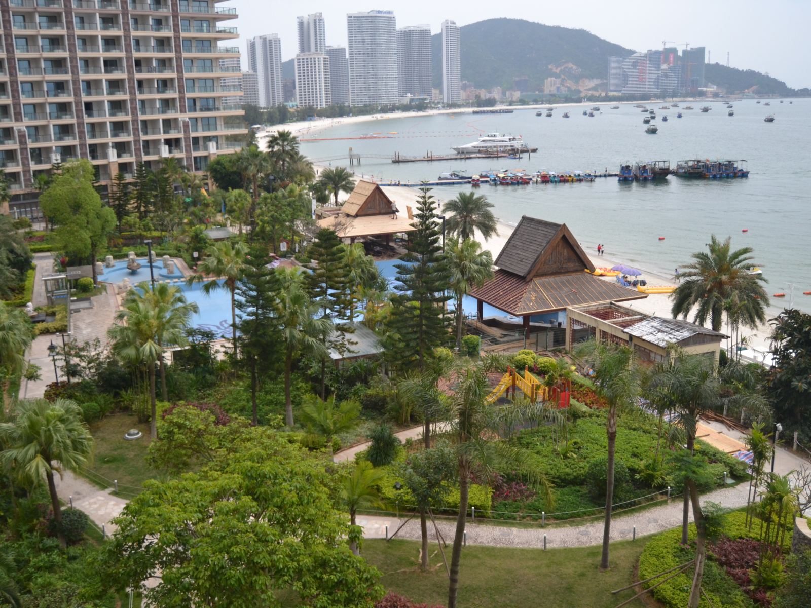 高级海景双床间