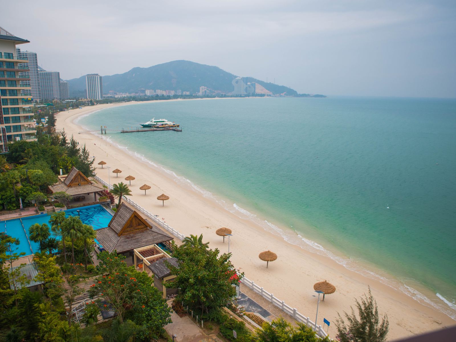 高级海景双床间