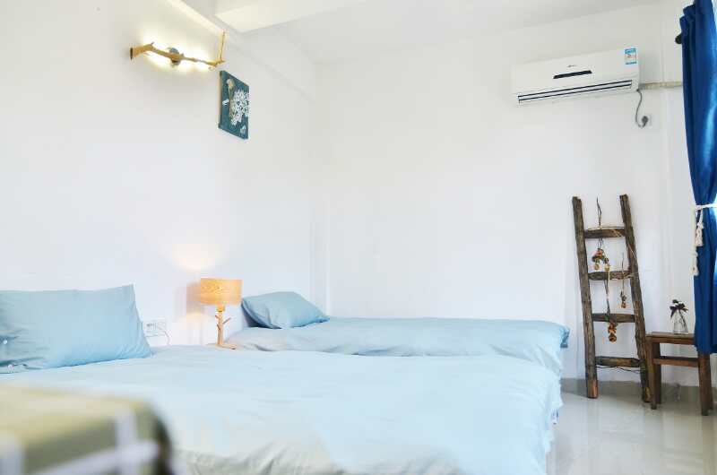 碧海青秋双床间