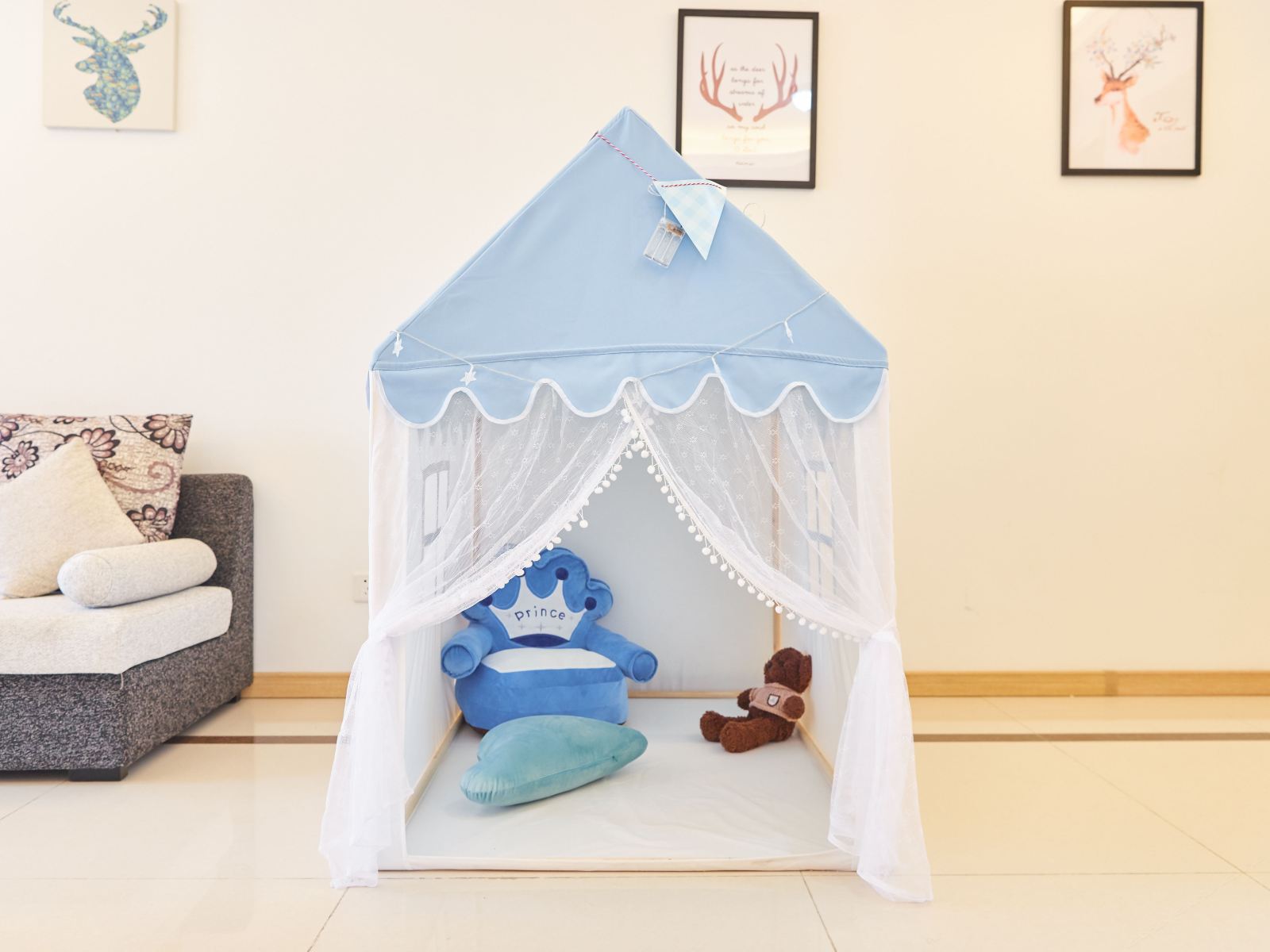 北欧文艺复古三房