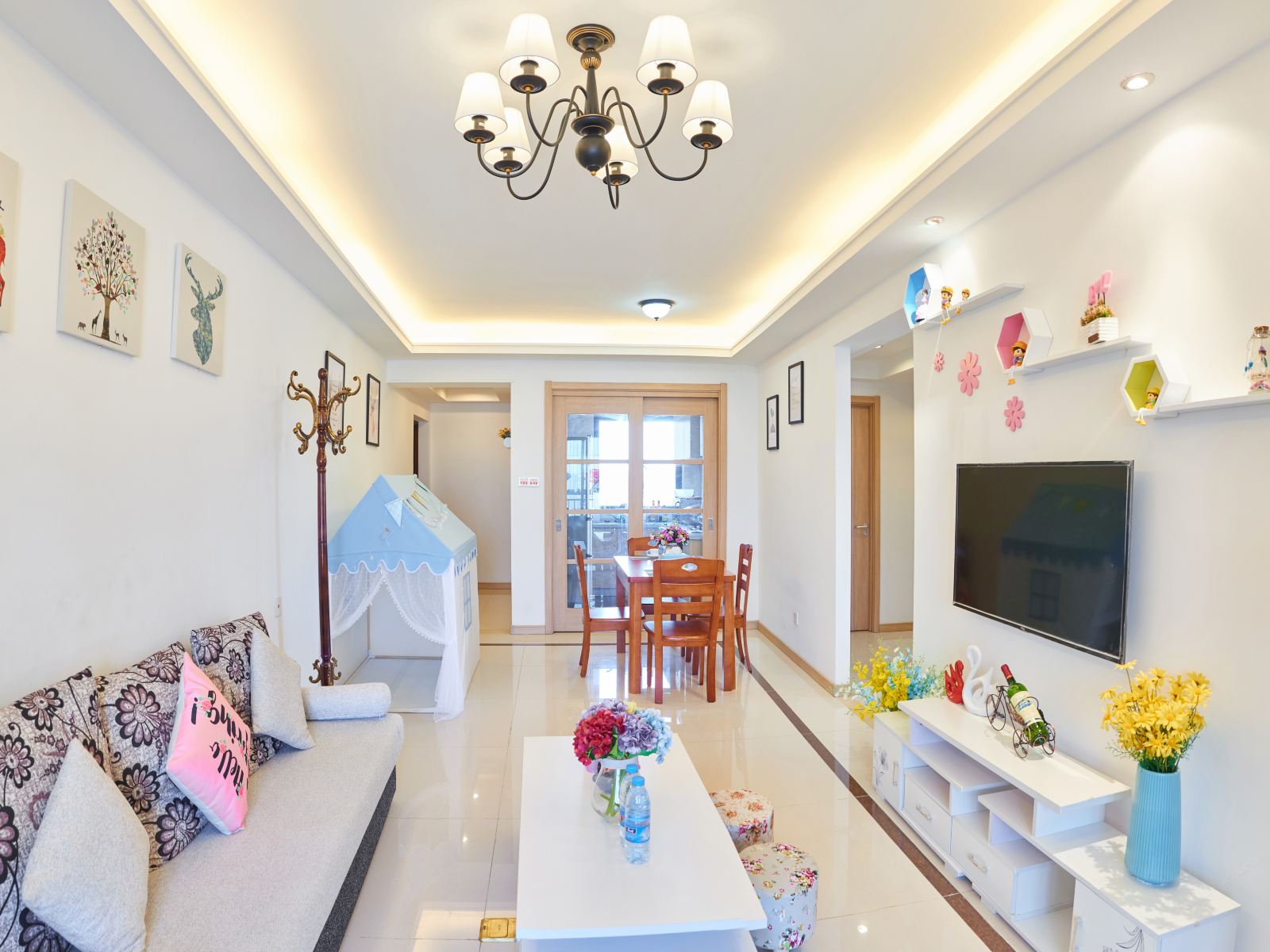 北欧文艺复古三房