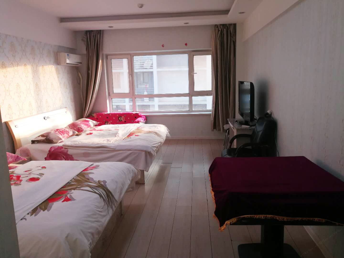 麻将双床房