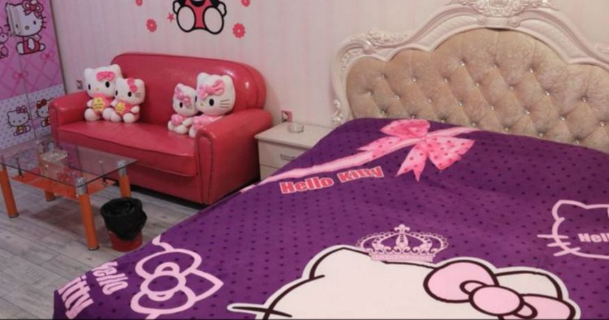 Hello kitty主题房