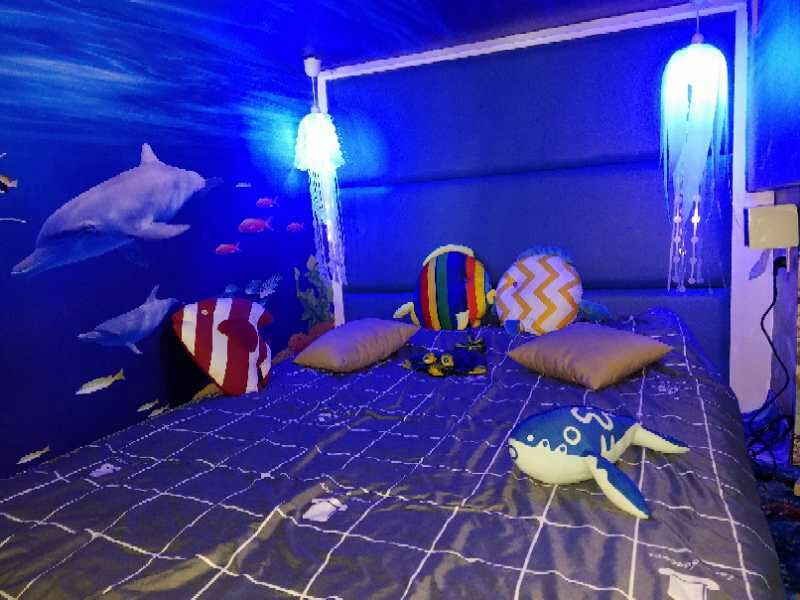 海洋水床房
