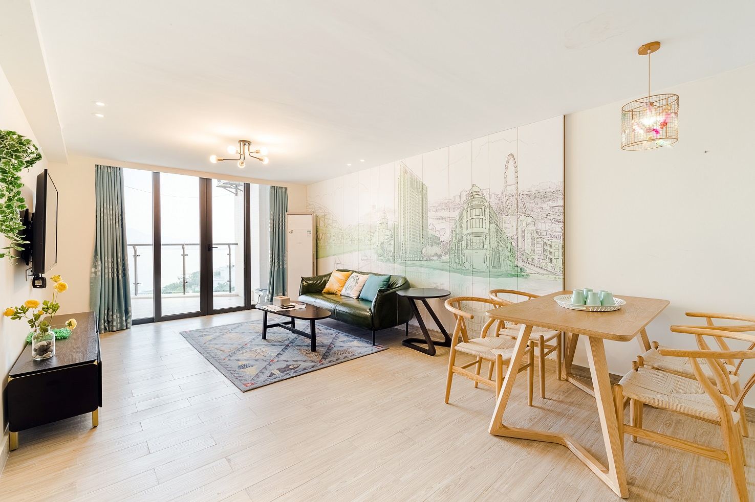 舒适海景套房Loft两房一厅