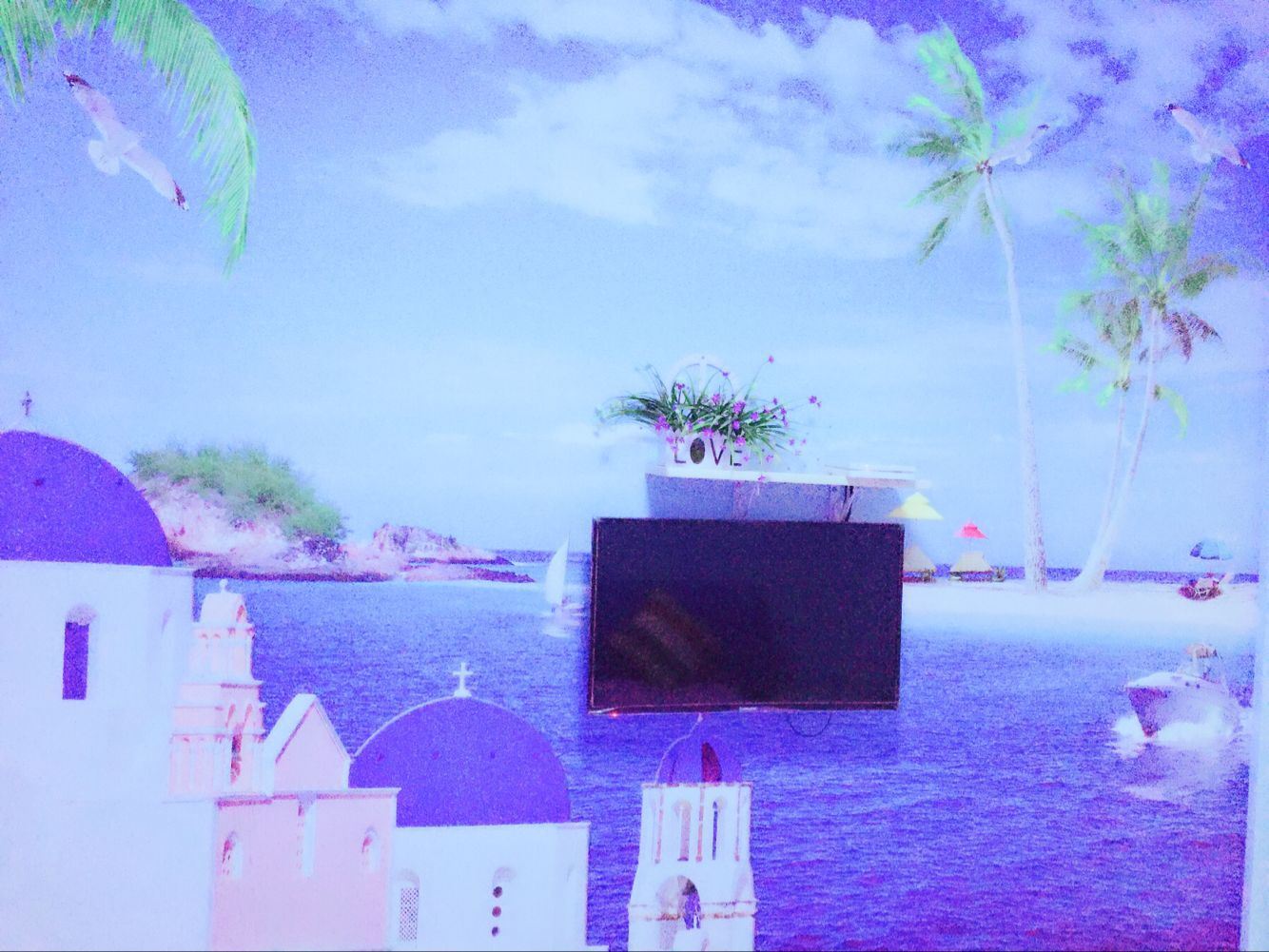 地中海英伦主题房