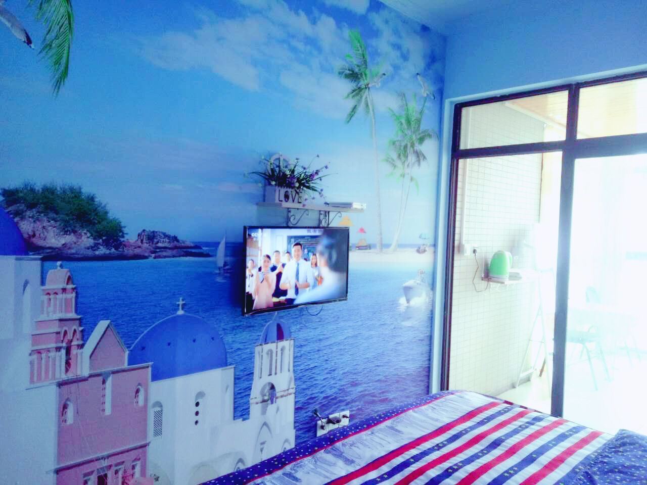 地中海英伦主题房