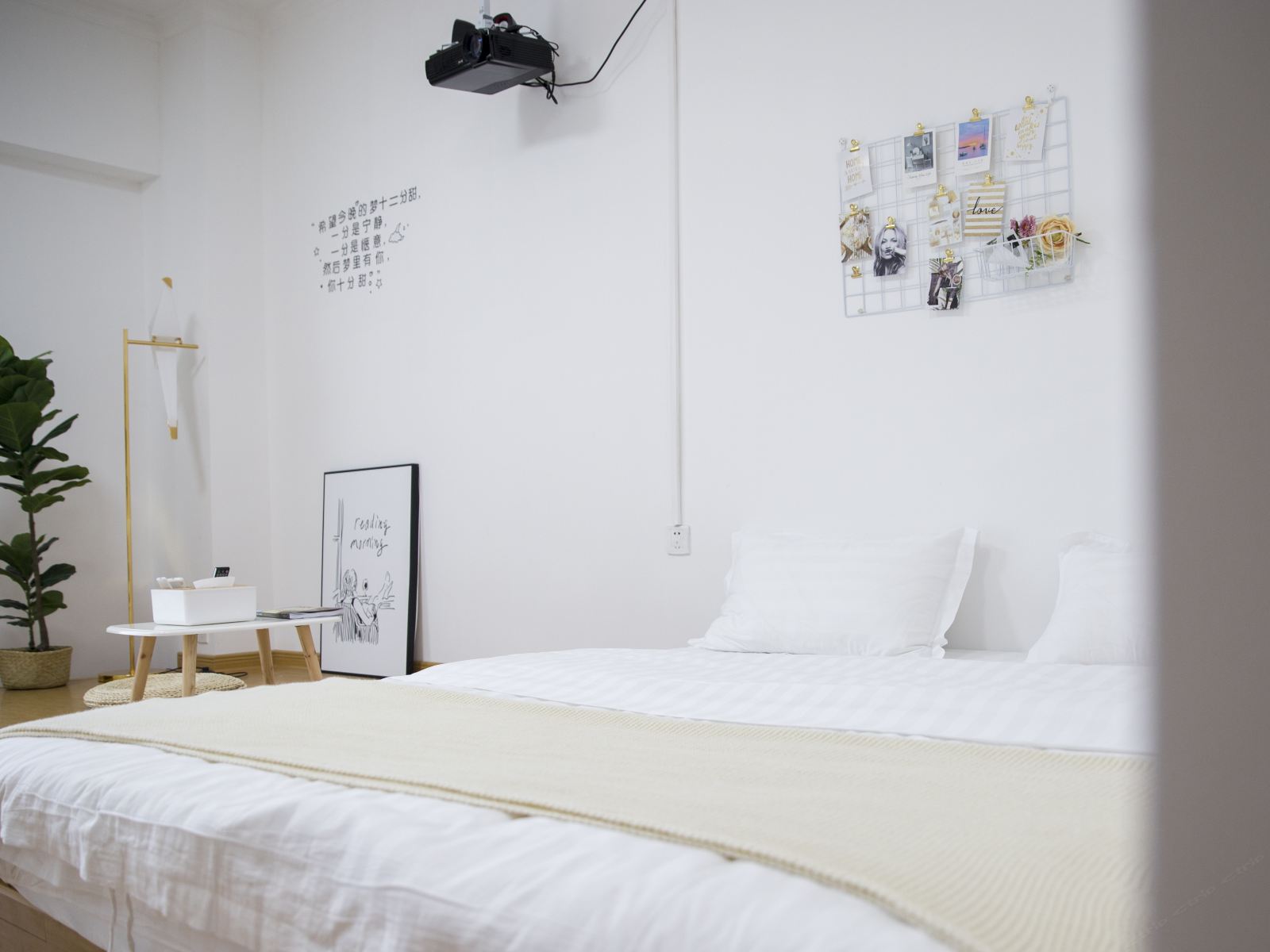 原木榻榻米大床房