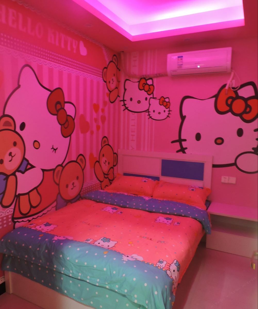 一心一意Hello kitty大床房