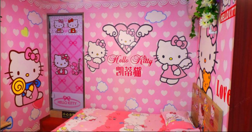 粉色心情Hello kitty