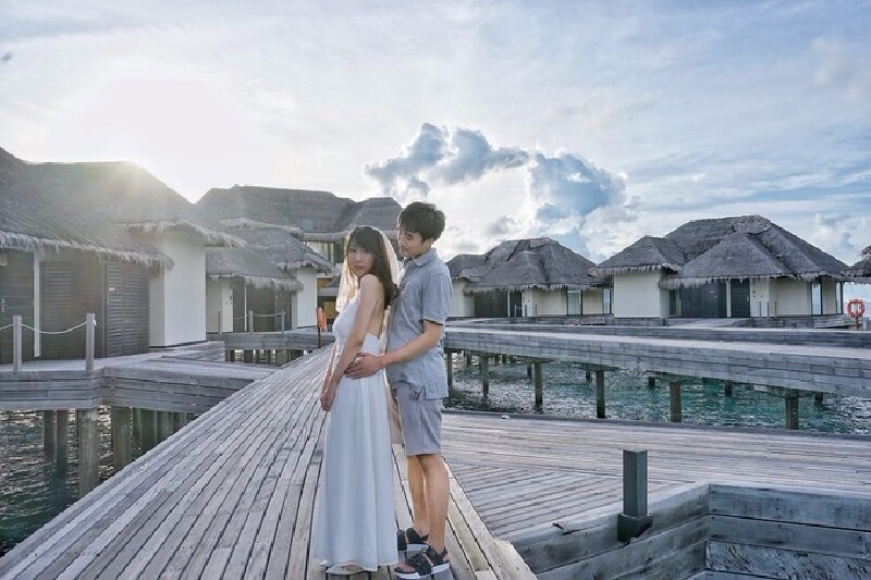 【马尔代夫奥瑞格】 化身鱼与飞鸟 ,在海浪与云