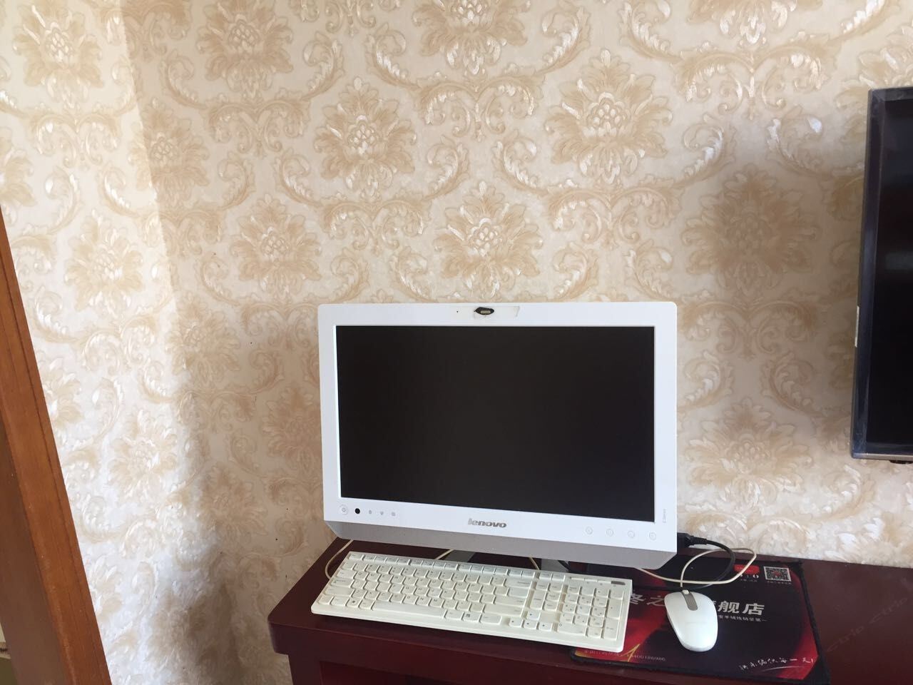 电脑双床房
