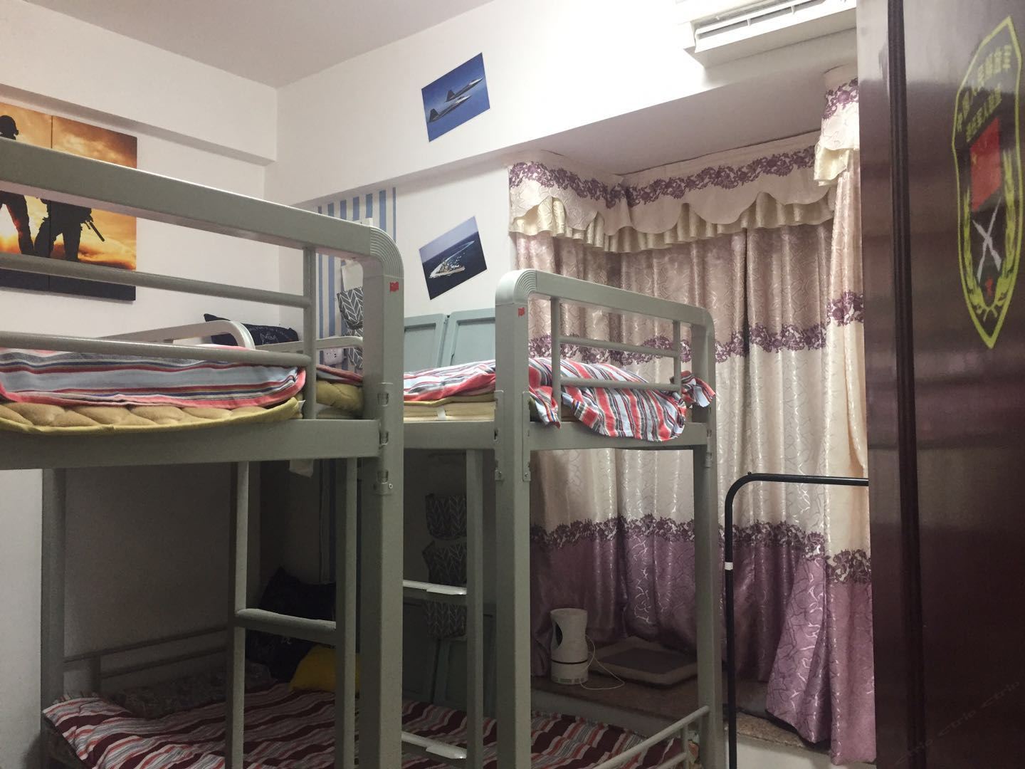 军旅泰钢四人间(床位)(公共卫浴)
