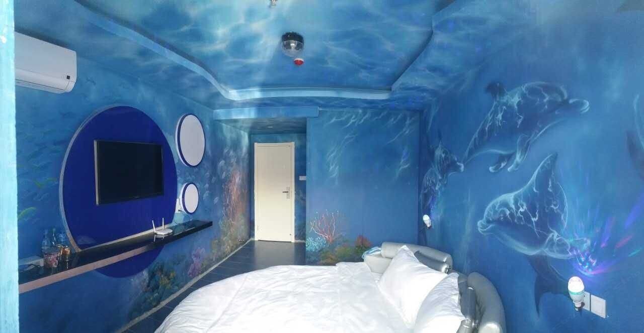 海底世界恒温水床房