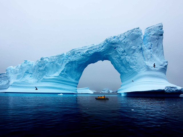  海洋极光号南极 玻利维亚21日探秘摄影游>12月3日北上港往返,天空之
