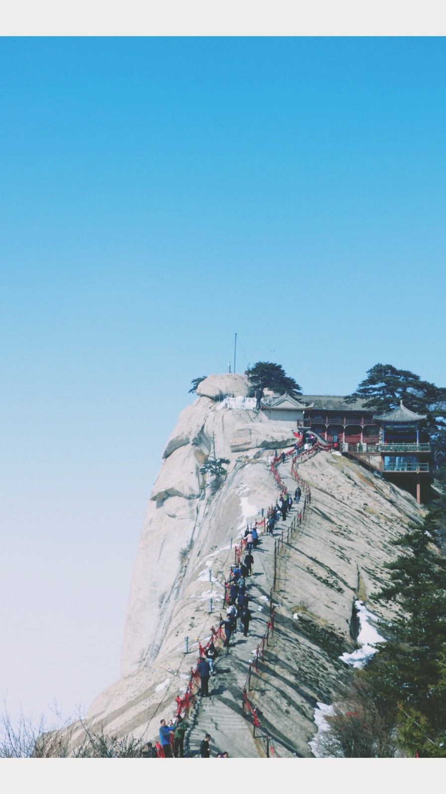 五岳归来不看山--西岳华山