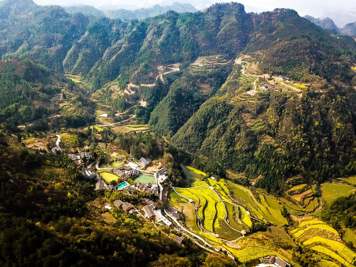 阿凡达仙山下的神秘小山谷