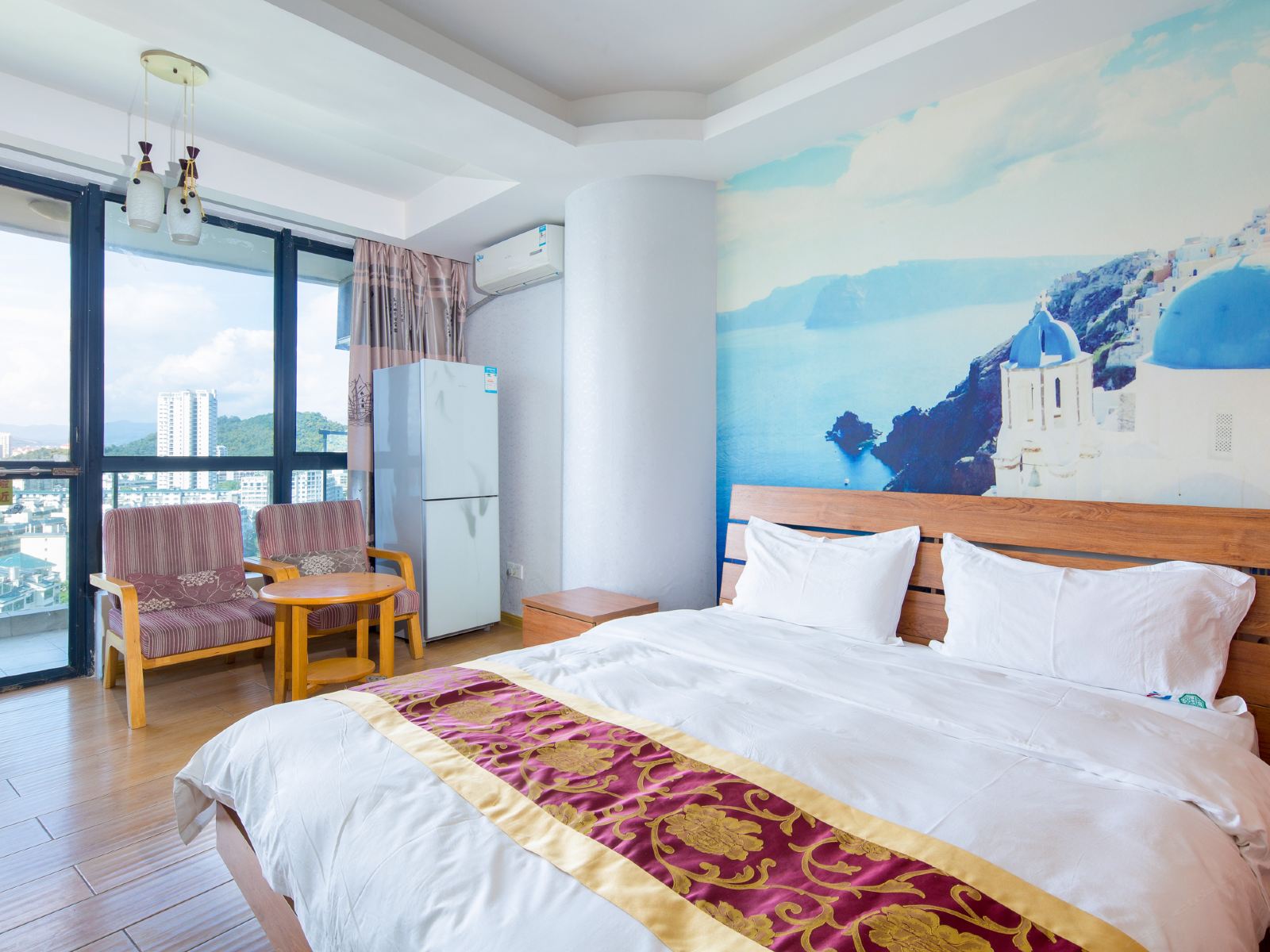 温馨house园景大床房