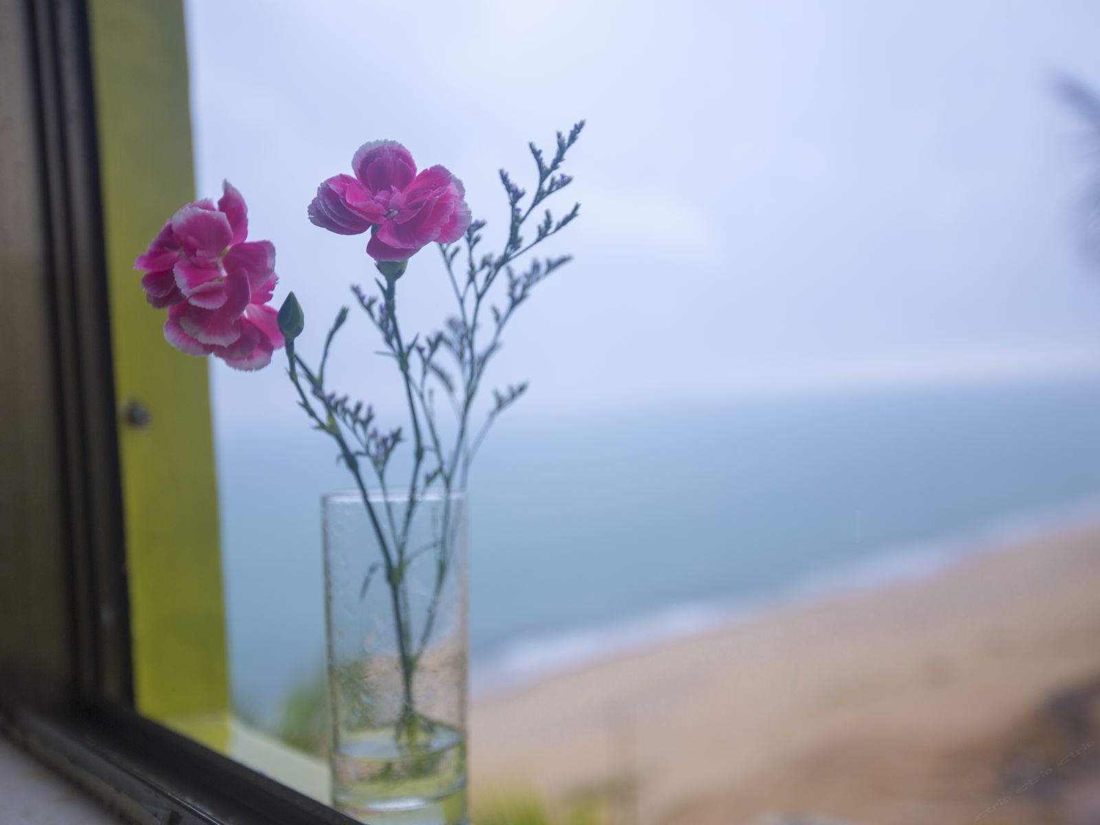 窗海大床房