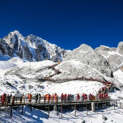 玉龙雪山 景点模块