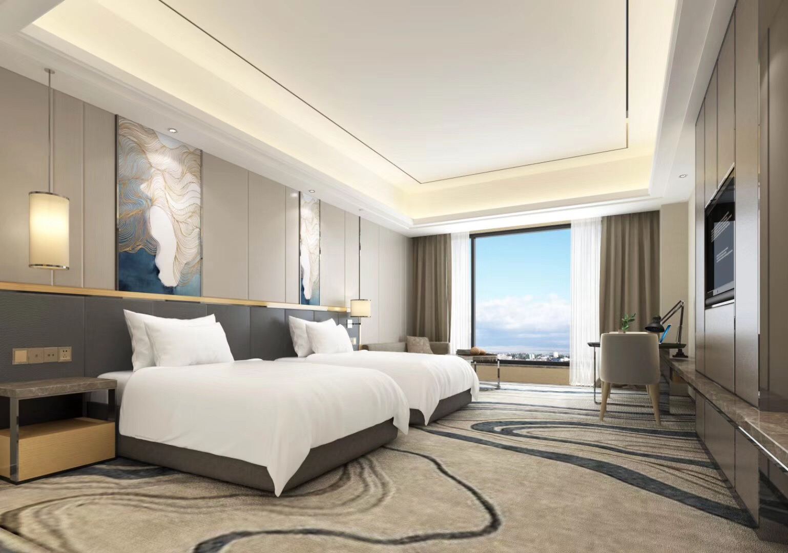 负离子健康豪华双床房